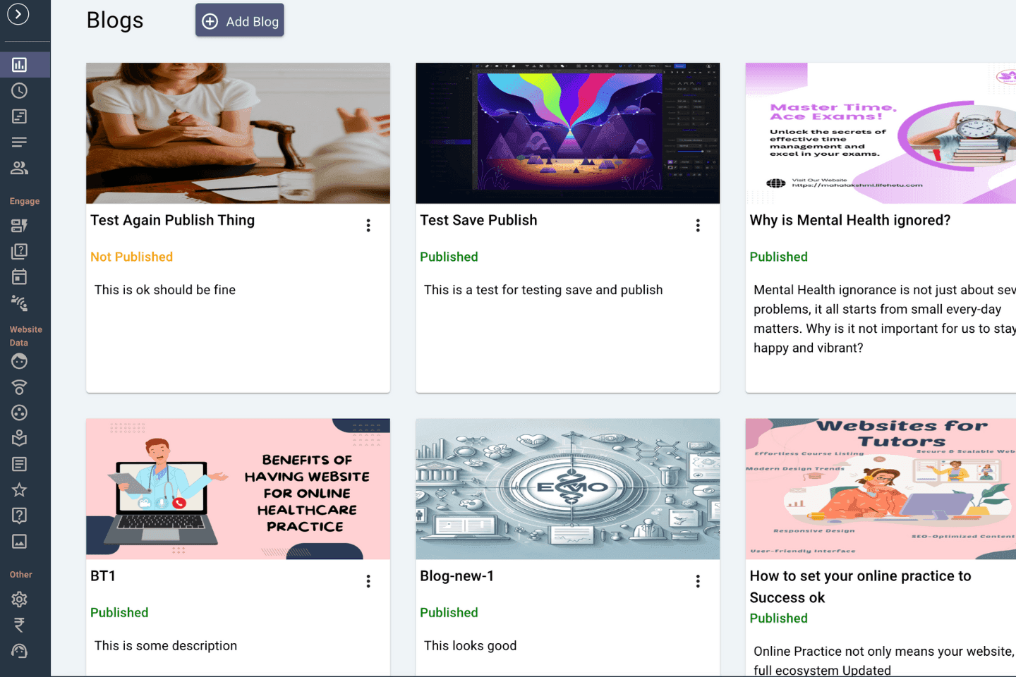 Blogs