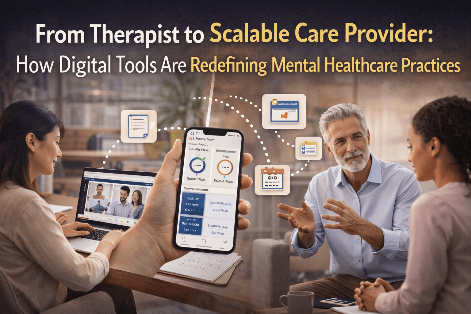 From Therapist to Scalable Care Provider: Grow Your Mental Health Practice with Digital Tools