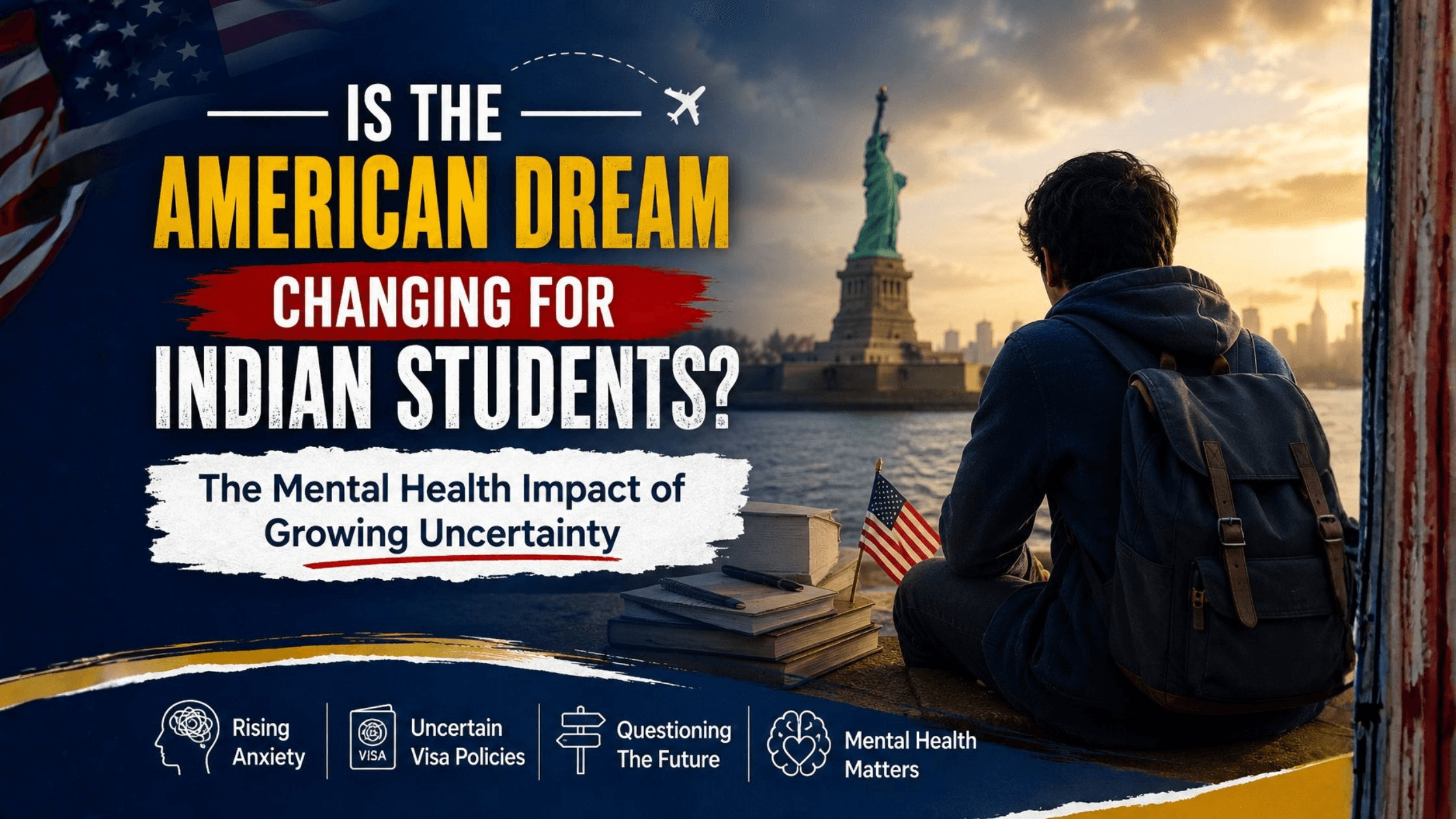 Is the American Dream Changing for Indian Students? | Mental Health