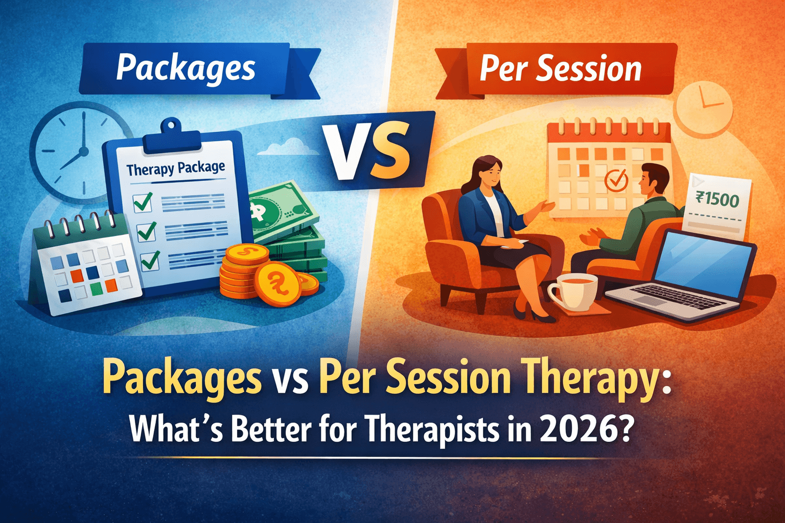 Packages vs Per Session Therapy: What’s Better for Therapists in 2026?