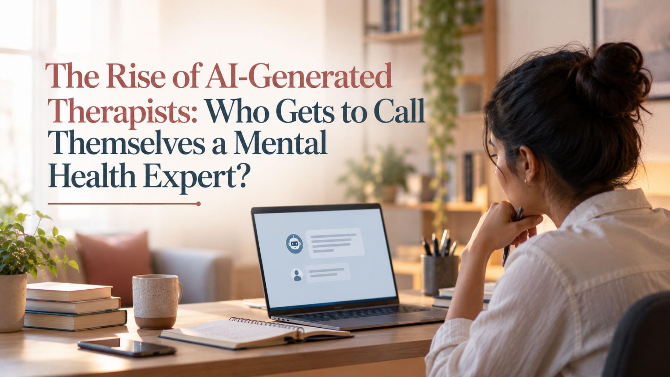AI-Generated Therapists: Who Is a Real Mental Health Expert?
