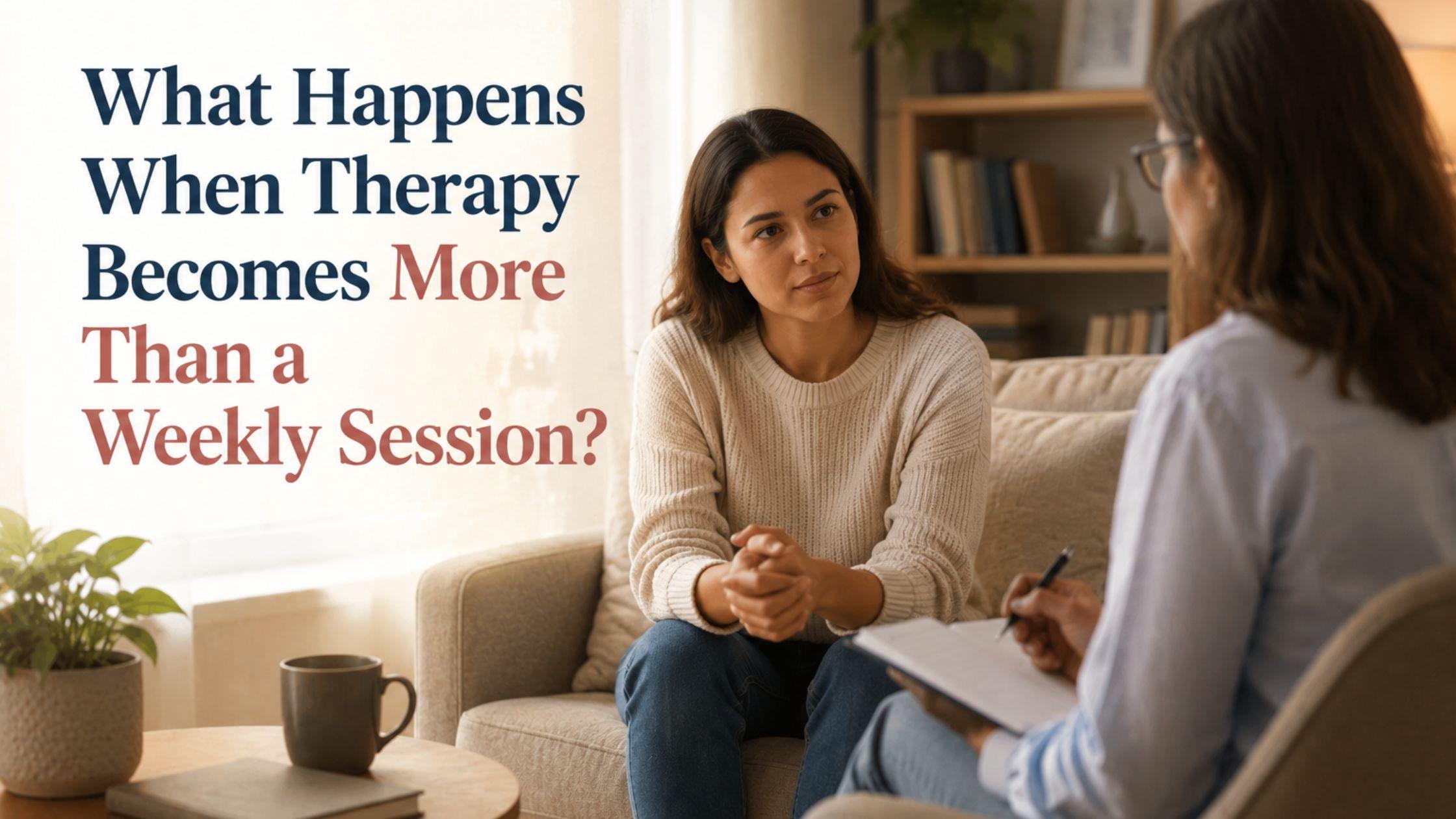 What Happens When Therapy Becomes More Than a Weekly Session? | The Future of Continuous Mental Healthcare