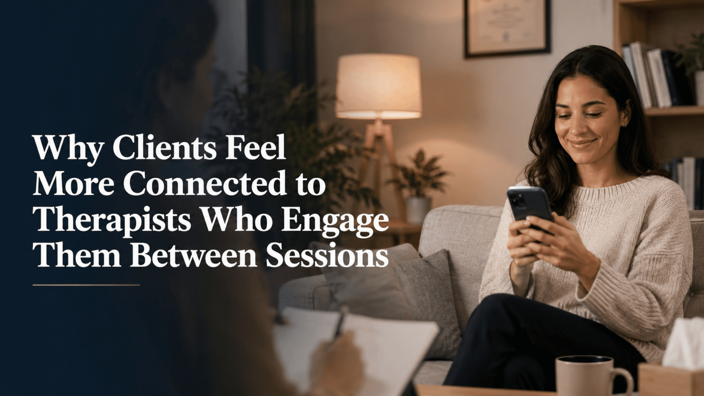 Why Clients Feel More Connected to Therapists Who Engage Them Between Sessions